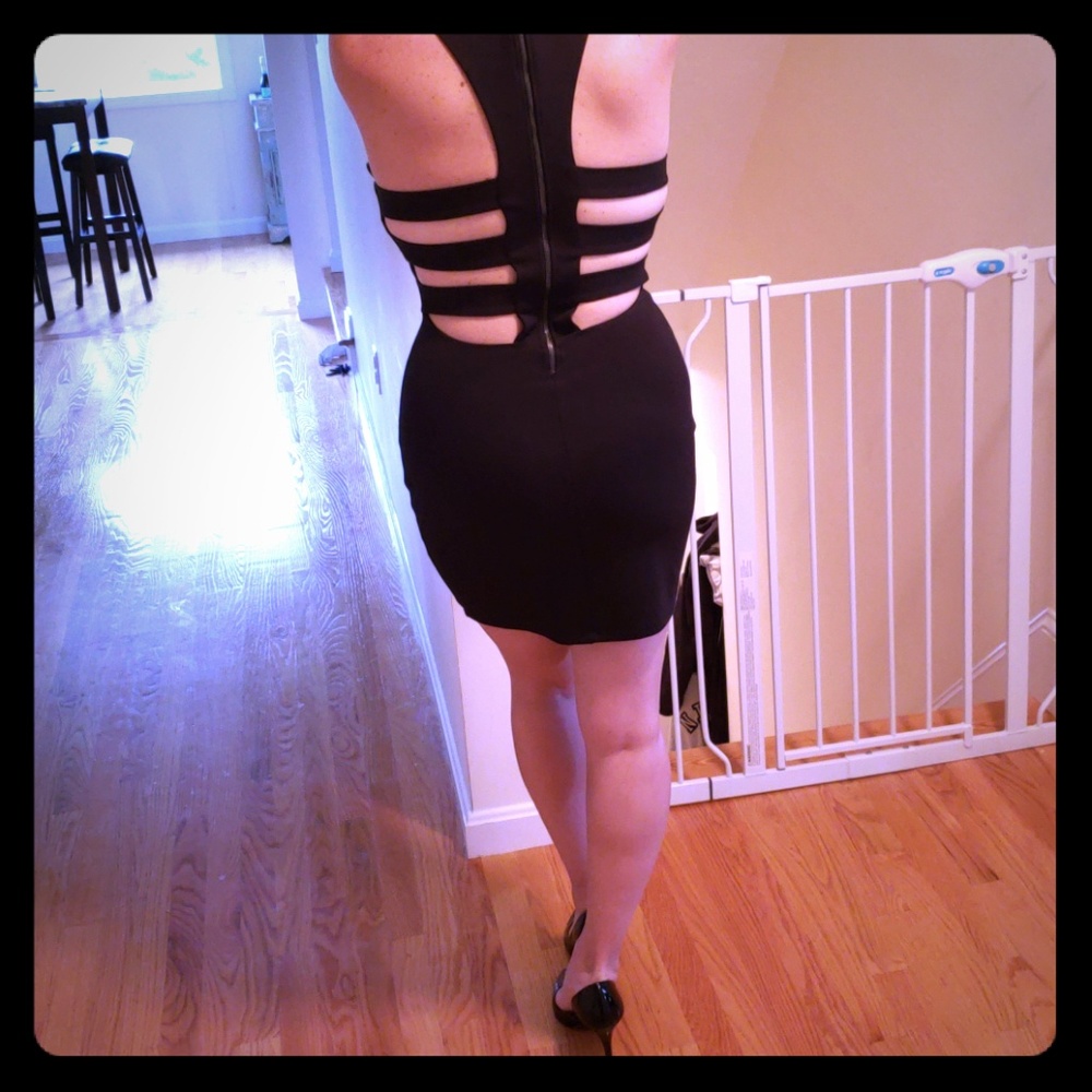 Arden B. Size Small black Cut out Cocktail Dress
